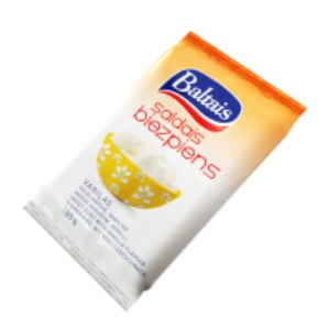 Baltais saldais biezpiens vaniļas 180 g